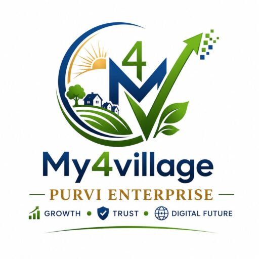 My4village Purvi Enterprise Logo